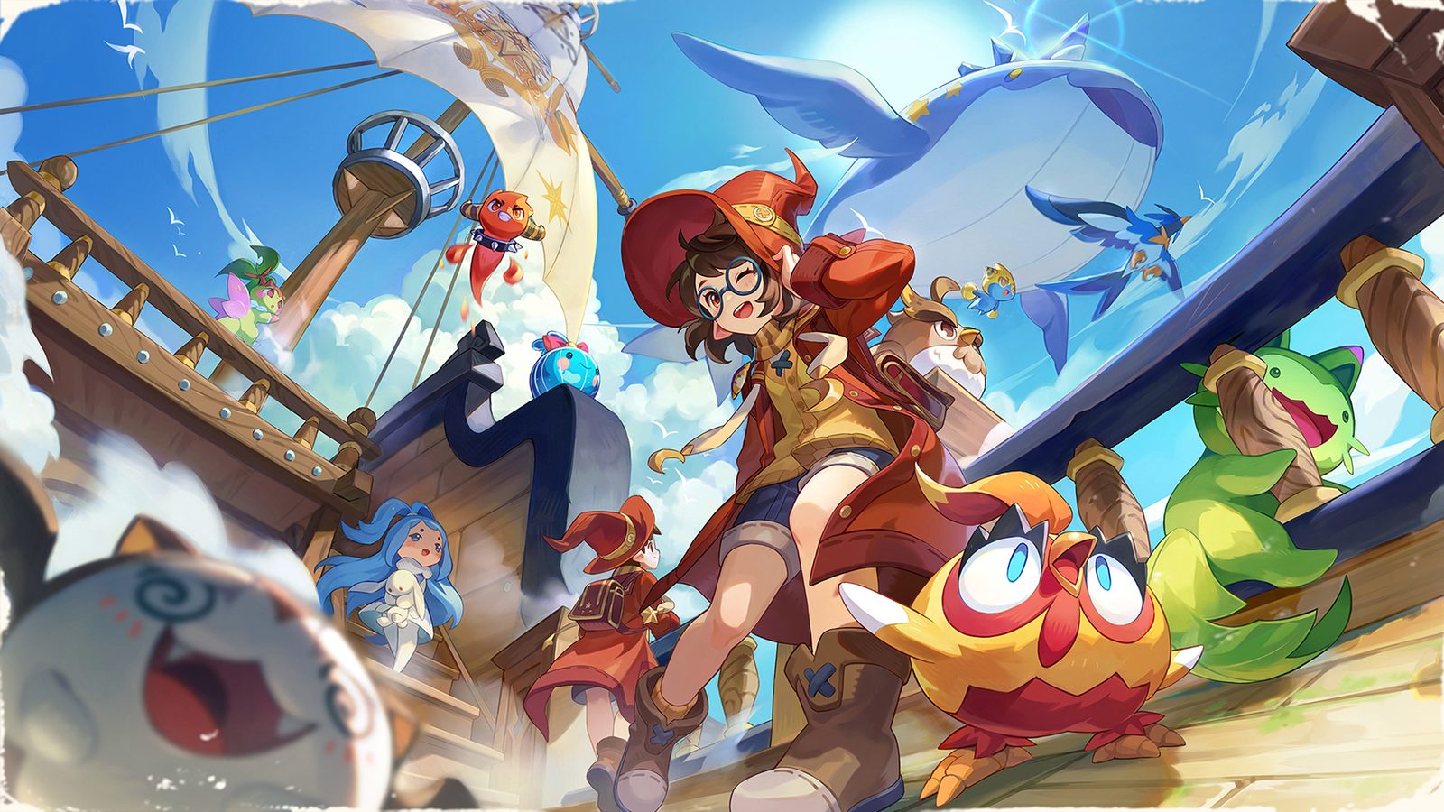 The Magic Academy arc of Roco Kingdom shown in official key art