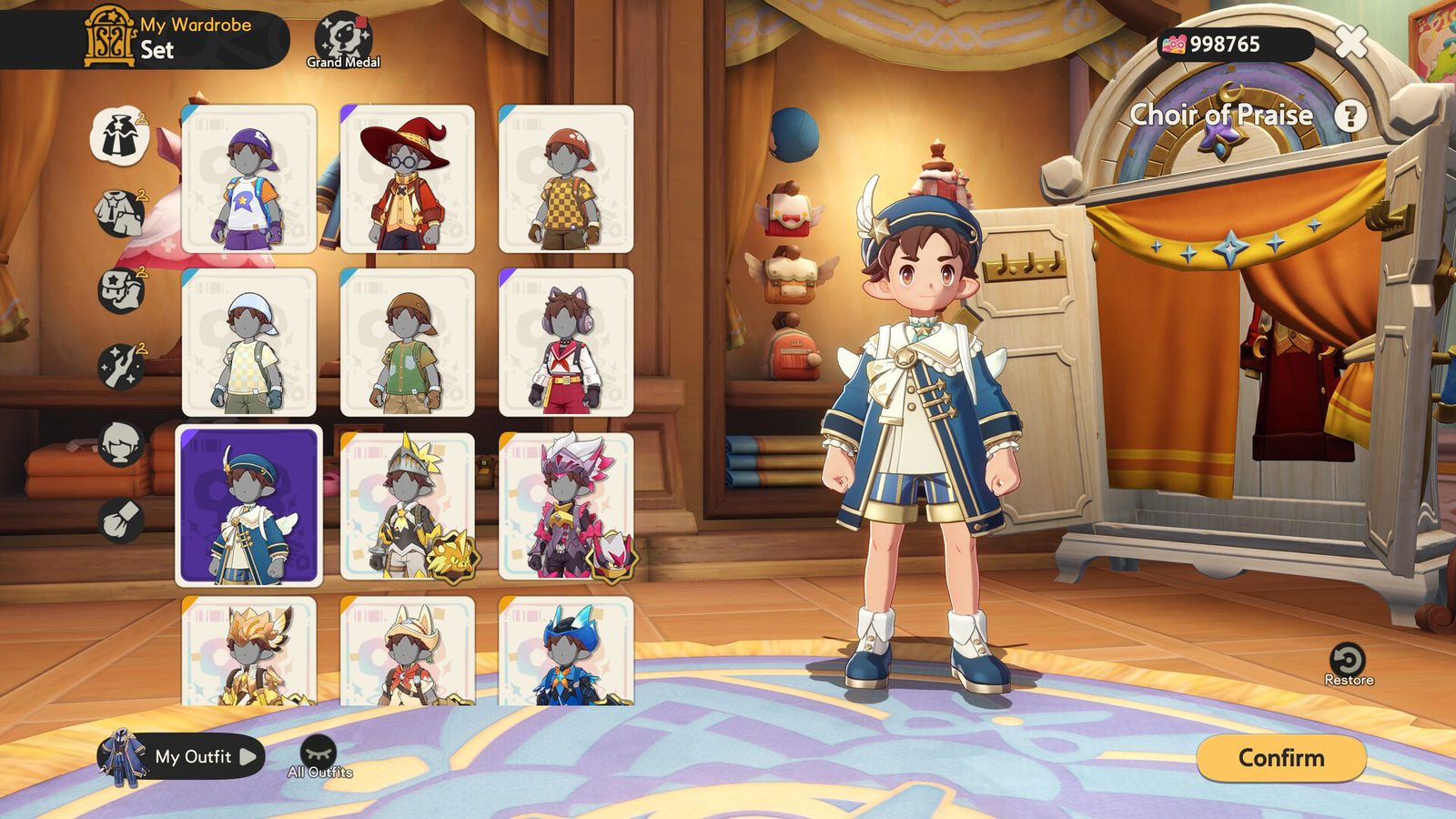 An in-game medal and reward screen in Roco Kingdom (official Steam store screenshot)